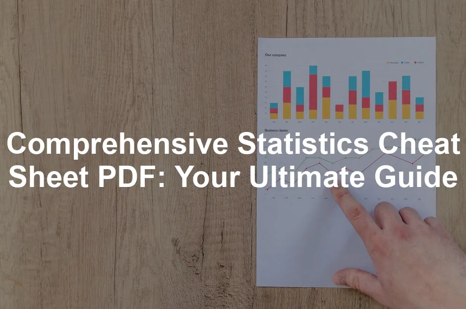 Featured image for Comprehensive Statistics Cheat Sheet PDF: Your Ultimate Guide