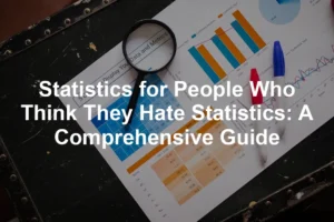 Featured image for Statistics for People Who Think They Hate Statistics: A Comprehensive Guide