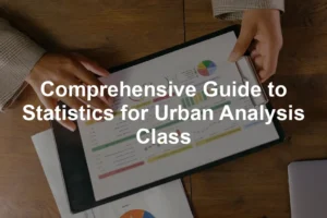 Featured image for Comprehensive Guide to Statistics for Urban Analysis Class