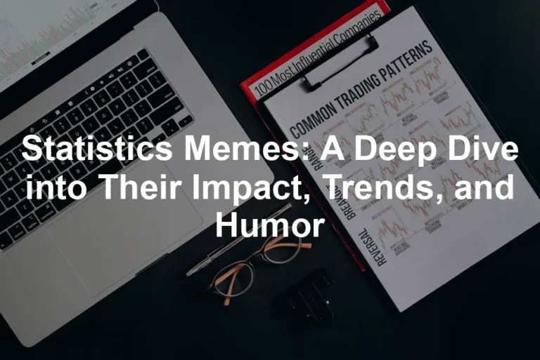 Featured image for Statistics Memes: A Deep Dive into Their Impact, Trends, and Humor