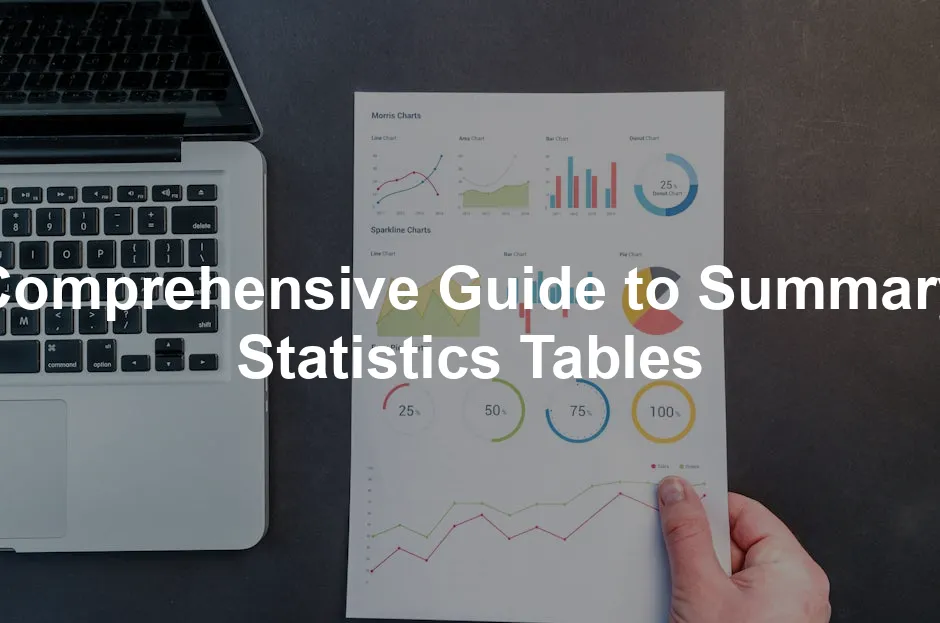 Featured image for Comprehensive Guide to Summary Statistics Tables