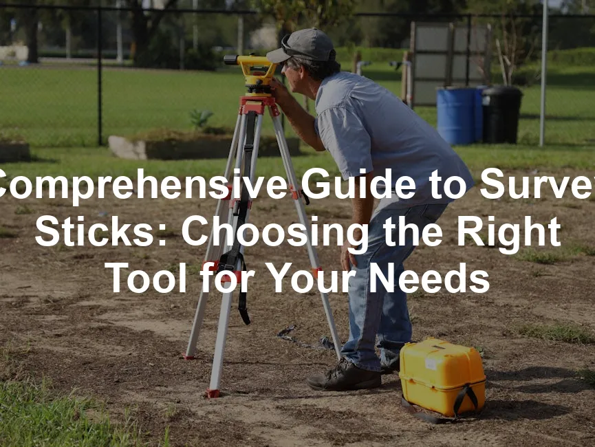 Featured image for Comprehensive Guide to Survey Sticks: Choosing the Right Tool for Your Needs