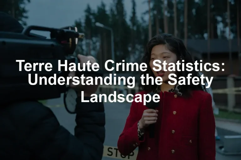 Featured image for Terre Haute Crime Statistics: Understanding the Safety Landscape