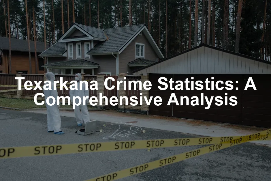 Featured image for Texarkana Crime Statistics: A Comprehensive Analysis