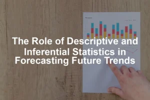 Featured image for The Role of Descriptive and Inferential Statistics in Forecasting Future Trends