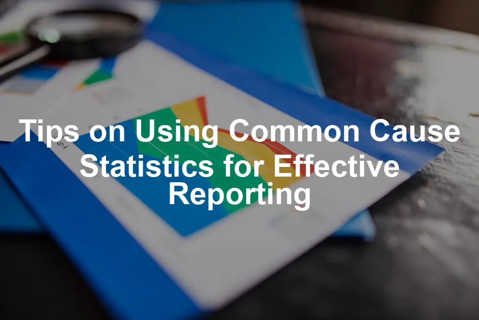 Featured image for Tips on Using Common Cause Statistics for Effective Reporting