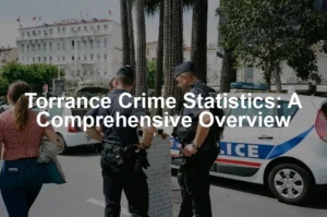 Featured image for Torrance Crime Statistics: A Comprehensive Overview