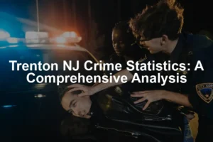 Featured image for Trenton NJ Crime Statistics: A Comprehensive Analysis