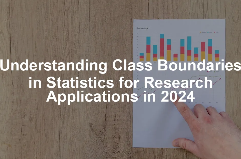Featured image for Understanding Class Boundaries in Statistics for Research Applications in 2024
