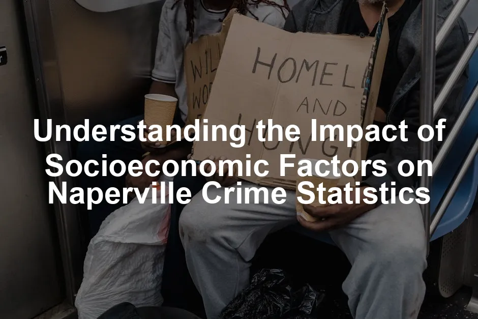 Featured image for Understanding the Impact of Socioeconomic Factors on Naperville Crime Statistics