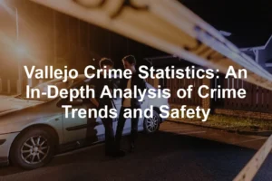 Featured image for Vallejo Crime Statistics: An In-Depth Analysis of Crime Trends and Safety