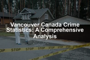 Featured image for Vancouver Canada Crime Statistics: A Comprehensive Analysis