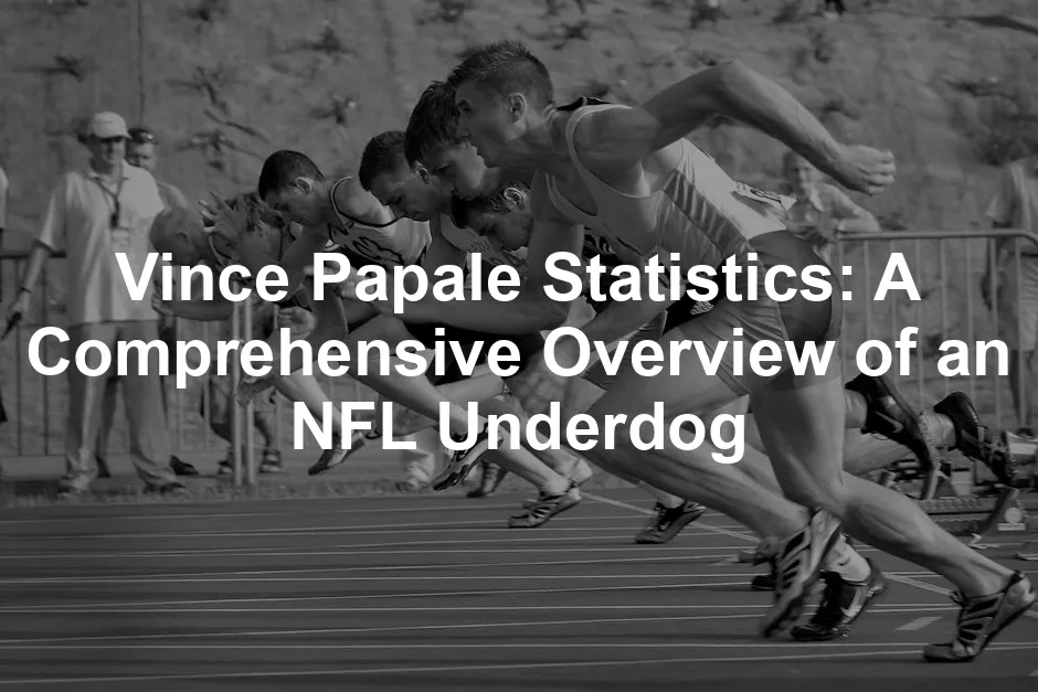 Featured image for Vince Papale Statistics: A Comprehensive Overview of an NFL Underdog