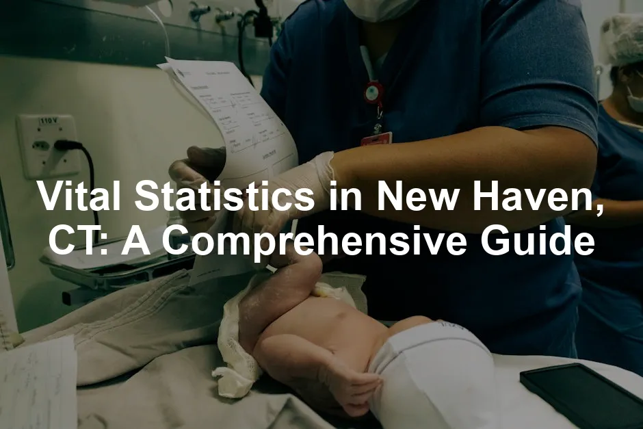 Featured image for Vital Statistics in New Haven, CT: A Comprehensive Guide