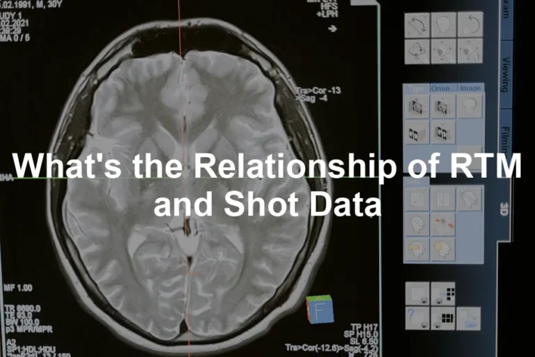 Featured image for What's the Relationship of RTM and Shot Data