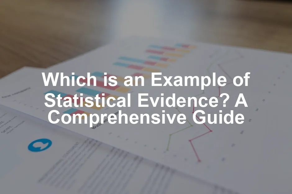 Featured image for Which is an Example of Statistical Evidence? A Comprehensive Guide