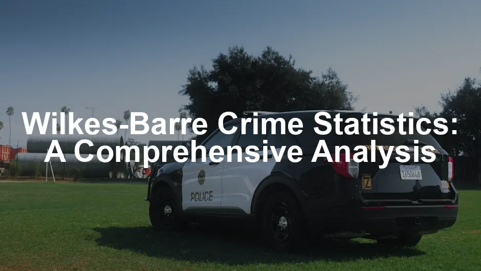 Featured image for Wilkes-Barre Crime Statistics: A Comprehensive Analysis