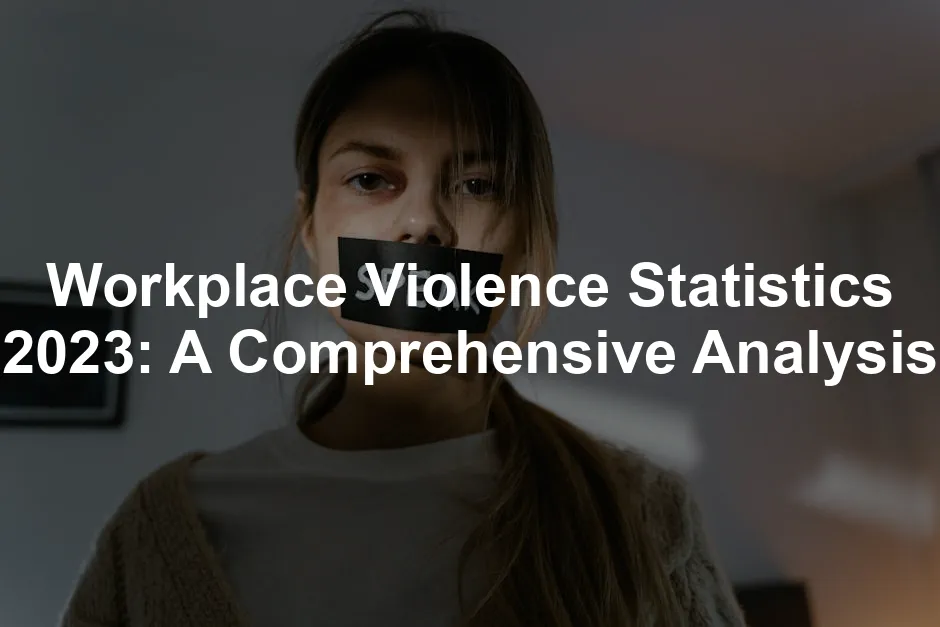 Featured image for Workplace Violence Statistics 2023: A Comprehensive Analysis