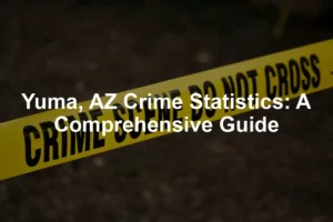 Featured image for Yuma, AZ Crime Statistics: A Comprehensive Guide