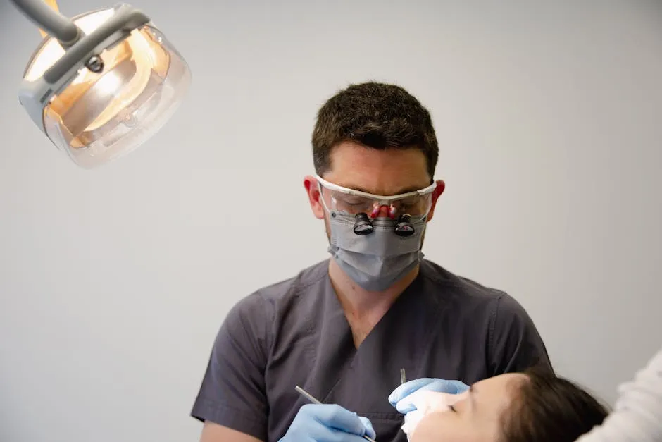 Dentist with Patient