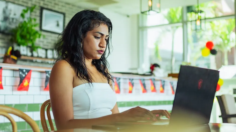 Women Working remotely