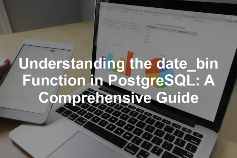 Featured image for Understanding the date_bin Function in PostgreSQL: A Comprehensive Guide