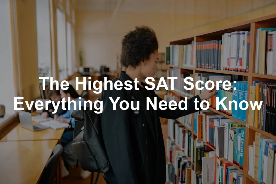 Featured image for The Highest SAT Score: Everything You Need to Know