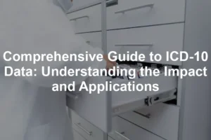 Featured image for Comprehensive Guide to ICD-10 Data: Understanding the Impact and Applications