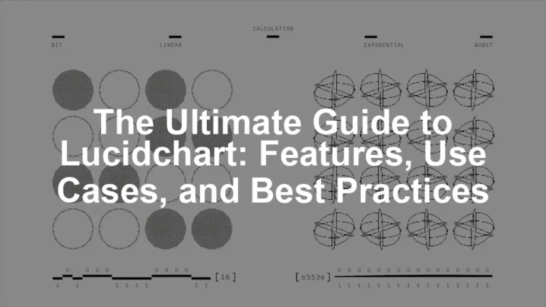 Featured image for The Ultimate Guide to Lucidchart: Features, Use Cases, and Best Practices