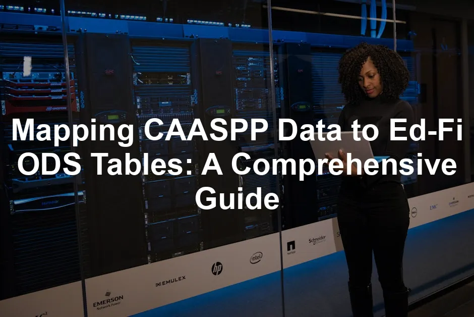 Featured image for Mapping CAASPP Data to Ed-Fi ODS Tables: A Comprehensive Guide