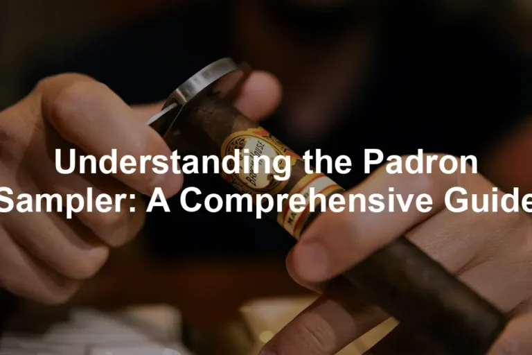 Featured image for Understanding the Padron Sampler: A Comprehensive Guide