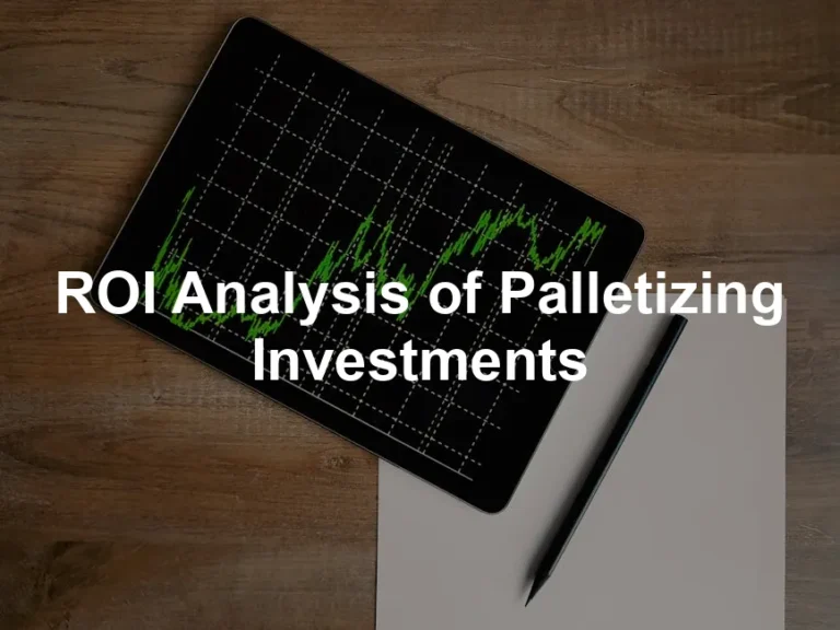 Featured image for ROI Analysis of Palletizing Investments