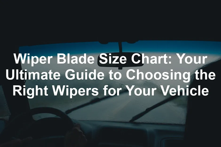 Featured image for Wiper Blade Size Chart: Your Ultimate Guide to Choosing the Right Wipers for Your Vehicle